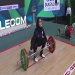وزنه‌بردار زن ایرانی سهمیه المپیک گرفت