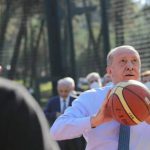 بسکتبال بازی کردن اردوغان