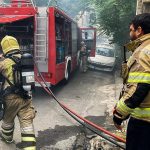 ۱۱۲ مجروح حاصل حادثه آتش سوزی کارخانه فیروزآباد  اعزام ۱۴ دستگاه آمبولانس‌ و یک بالگرد به محل حادثه
